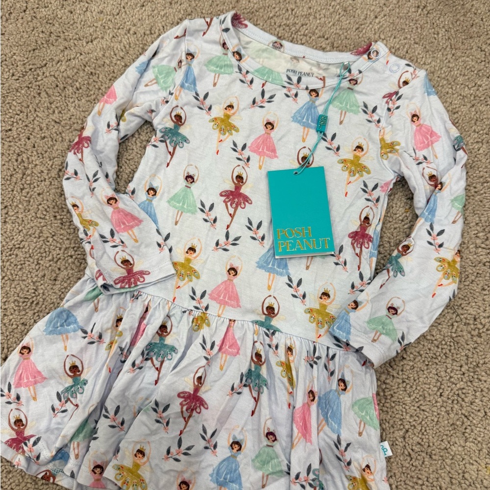 Posh Peanut Multicolor Ballerina Dress